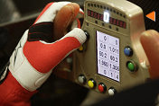 Audi R10 - Steering wheel