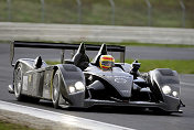 Audi R10 Roll out with Frank Biela at the wheel
