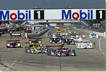 The start at Sebring