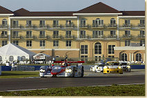 Tom Kristensen in the Infineon Audi R8 #1