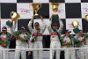 A clean sweep for Audi on the podium