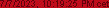 7/7/2023, 10:19:27 PM cet