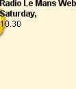 Radio Le Mans Web
Saturday,  
10.30

Televised on

Speed Channel 
Saturday, 16 March
10:30