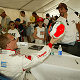 Johnny Herbert during the autograph session