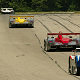 The three Audis during practice at Mid-Ohio