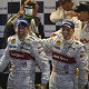 Christian Pescatori, Johnny Herbert and Rinaldo Capello