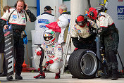 Tom Kristensen is waiting for the car