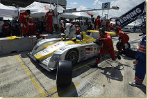 Pitstop of the Infineon Audi R8 #2